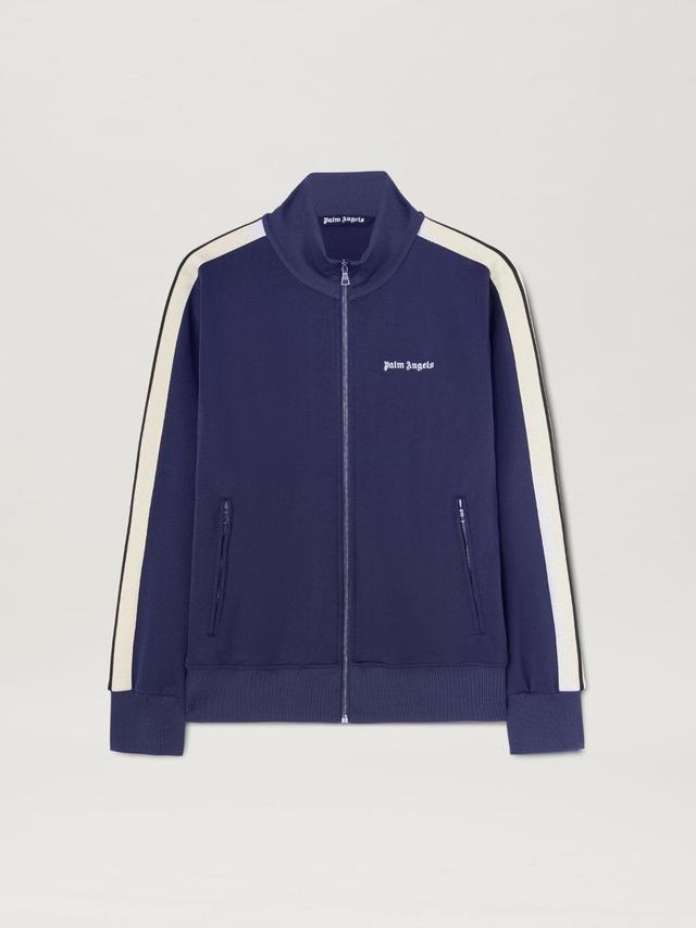 Classic Logo Track Jacket in blue  - Palm Angels® Official  Product Image