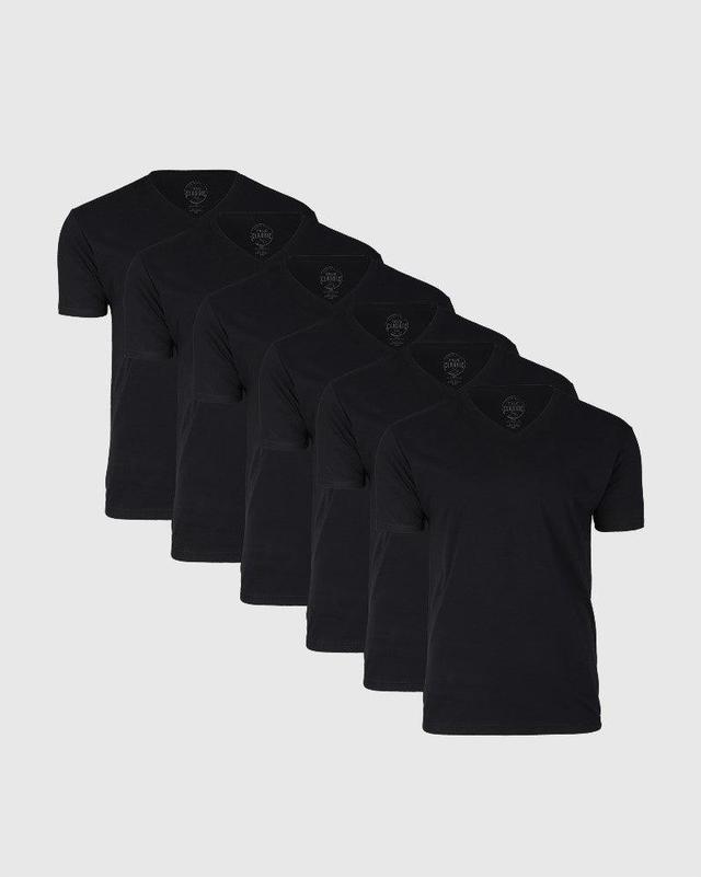 All Black V-Neck 6-Pack Product Image