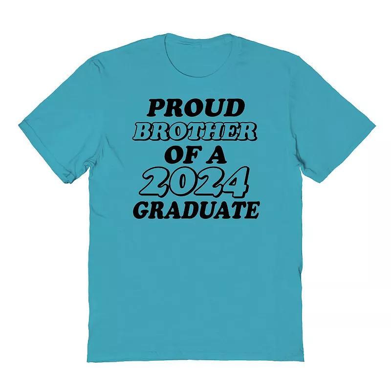 Mens COLAB89 by Threadless Proud Brother Of A 2024 Graduate Graphic Tee Product Image