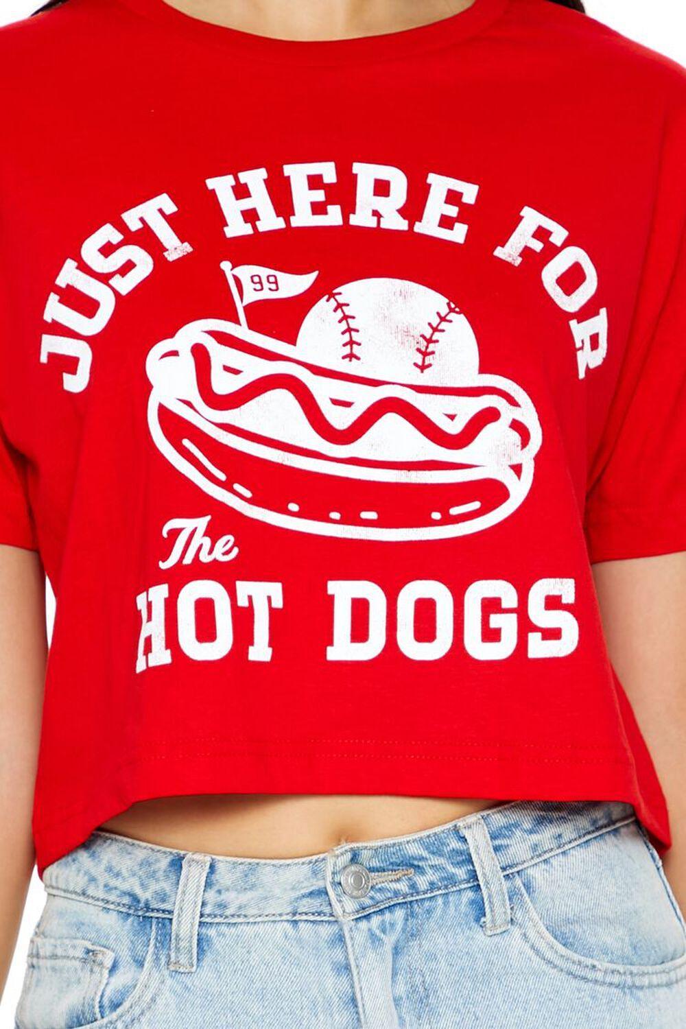 Just Here For the Hot Dogs Tee | Forever 21 Product Image