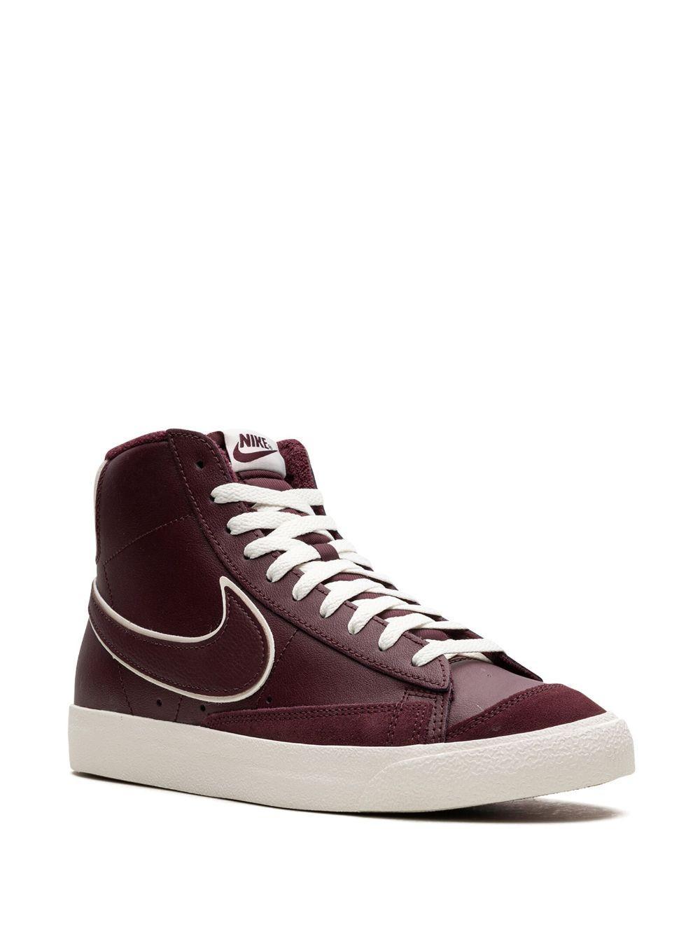 NIKE Blazer Mid '77 Prm Sneakers In Red Product Image