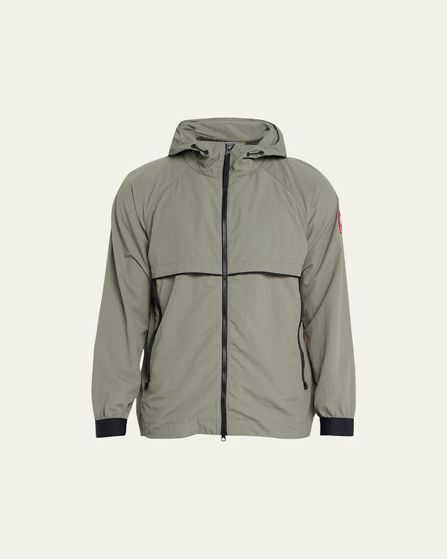 Mens Faber Hooded Windbreaker Jacket Product Image