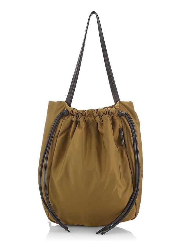 Womens Nylon Drawstring Tote Product Image