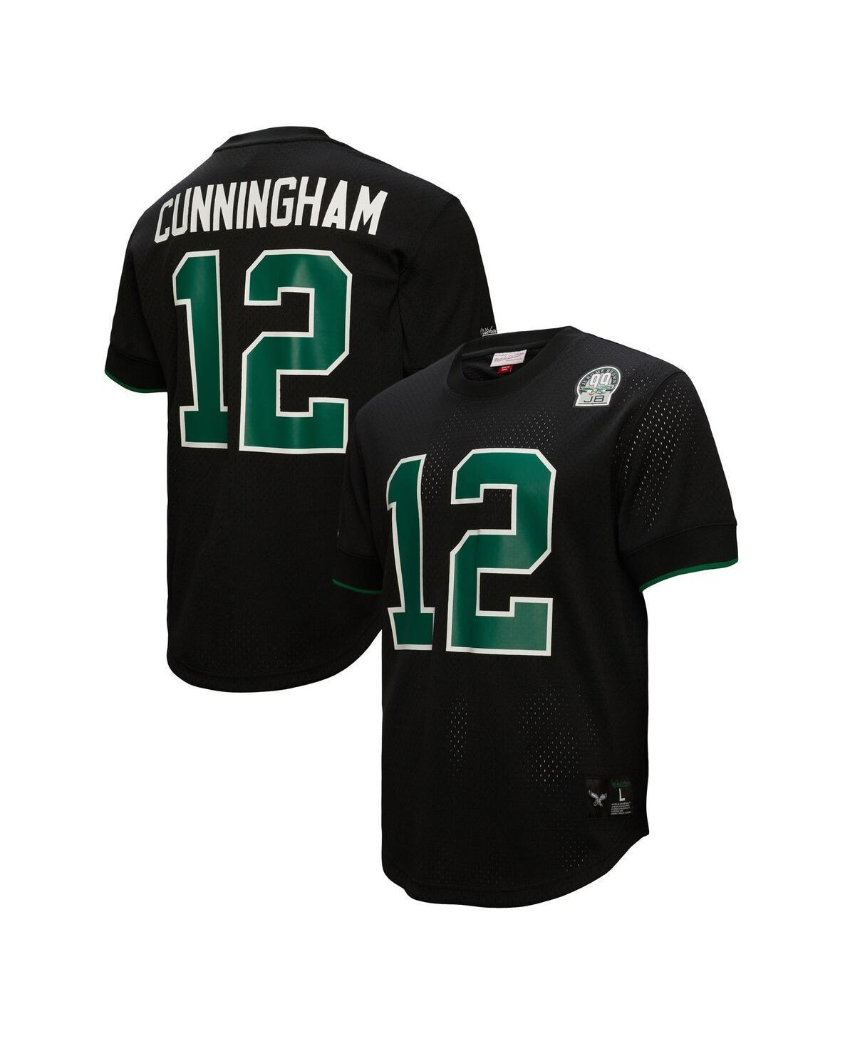 Mens Mitchell & Ness Randall Cunningham Philadelphia Eagles Retired Player Name & Number Mesh Top Product Image