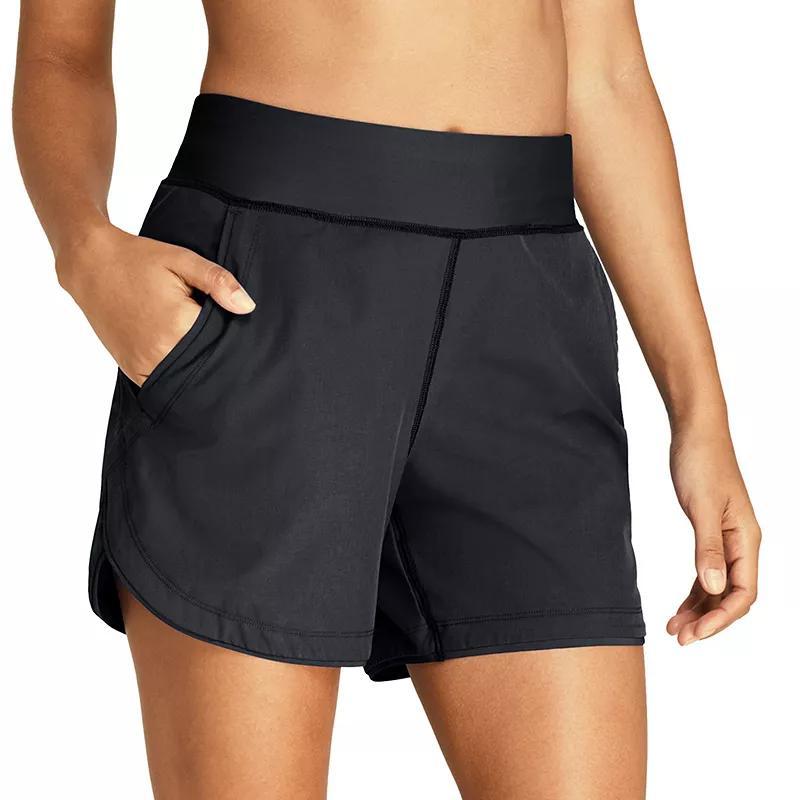 Womens Lands End 5 Quick Dry Board Shorts Swim Cover-up Product Image