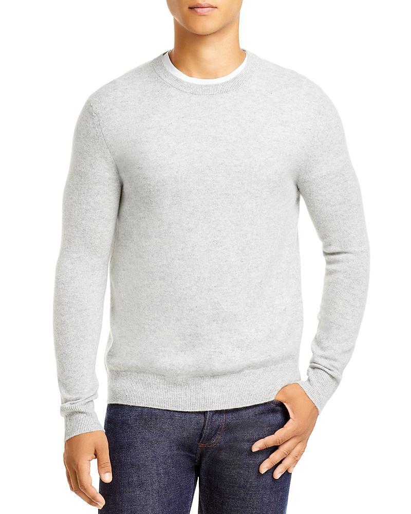 The Mens Store at Bloomingdales Coal Cashmere Crewneck Sweater - Exclusive Product Image