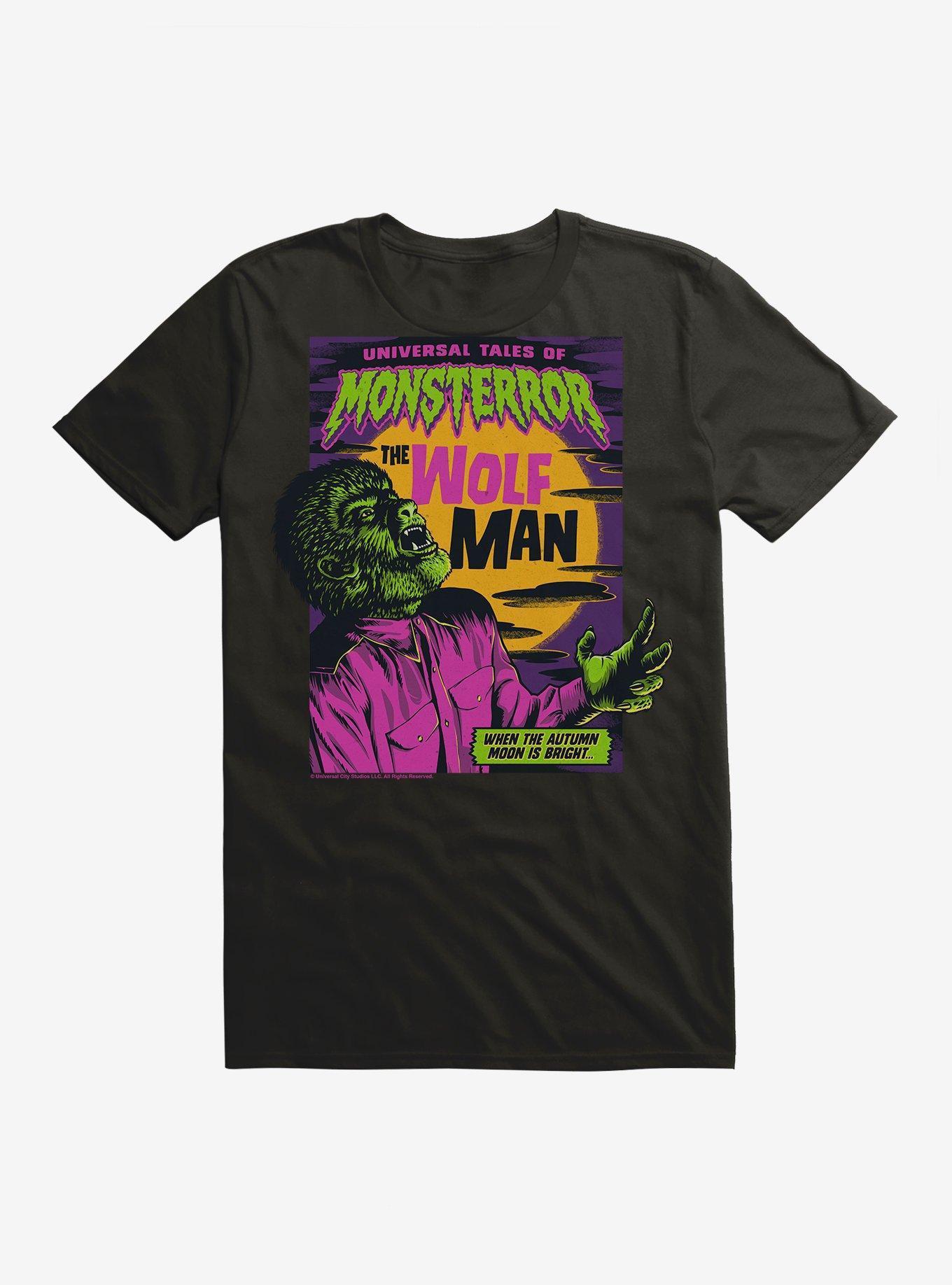 The Wolf Man Monsterror T-Shirt Product Image