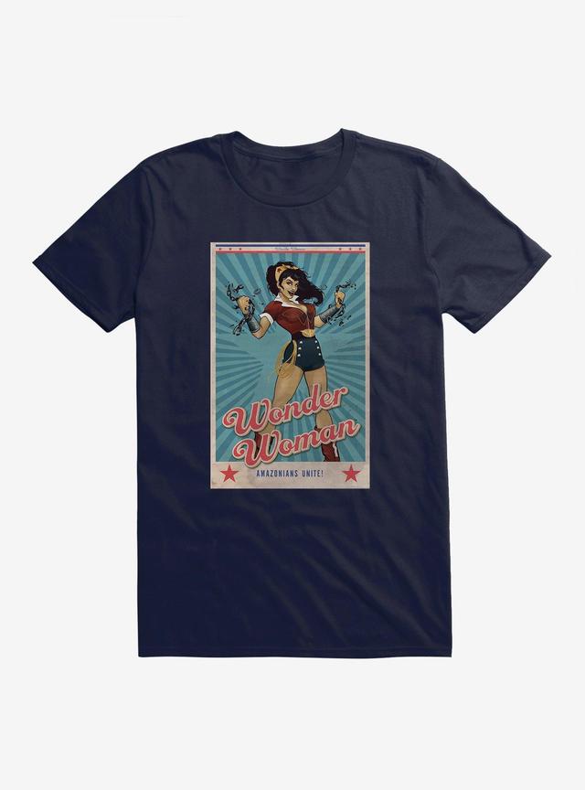 DC Comics Bombshells Wonder Woman Amazonians Unite T-Shirt Product Image