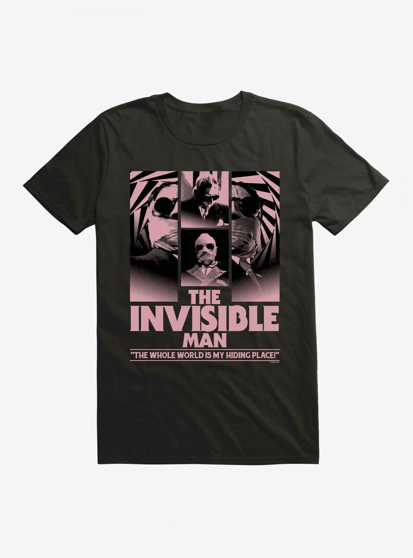 The Invisible Man Hiding Place T-Shirt Product Image