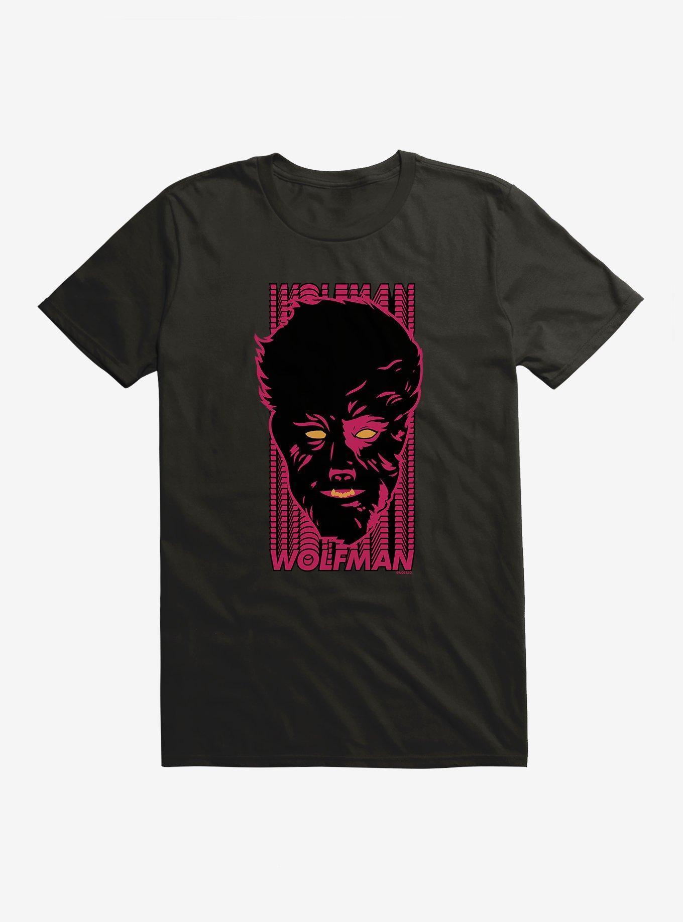 The Wolf Man Name Stack T-Shirt Product Image