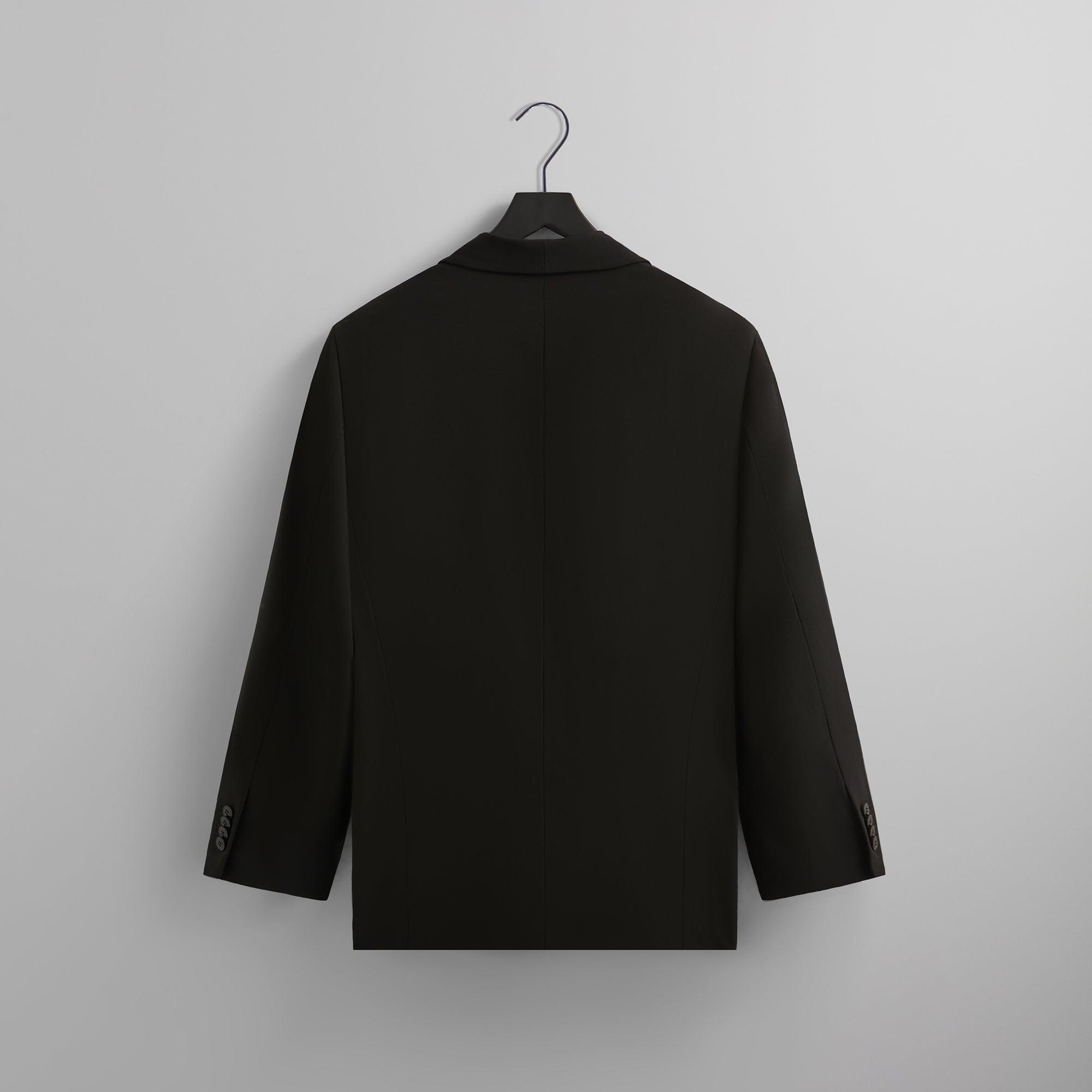 Kith & Giorgio Armani Double Breasted Jacket - Black Male Product Image