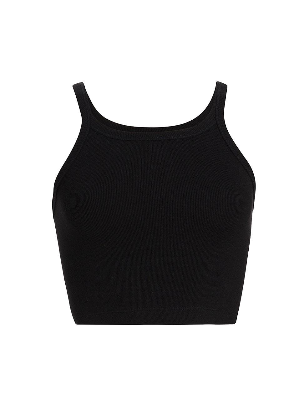 Womens Hailey Bieber Rib-Knit Tank Top Product Image