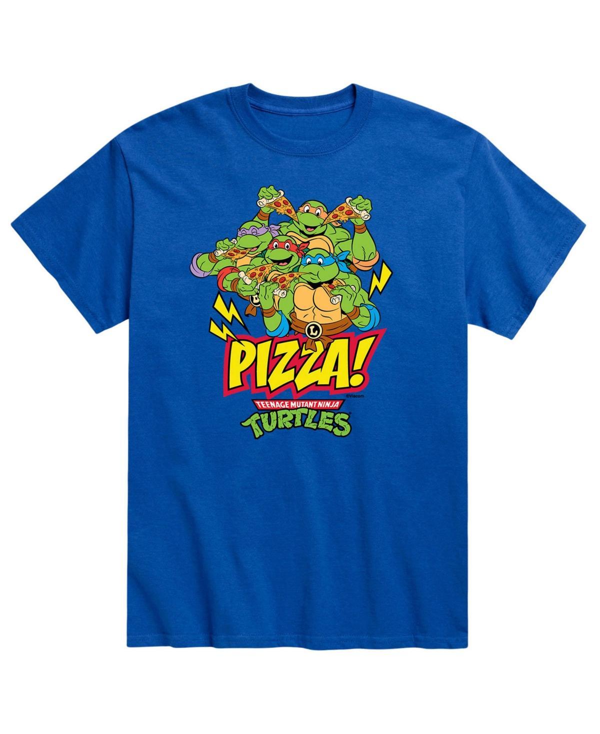 Mens Teenage Mutant Ninja Turtles Pizza T-shirt Product Image