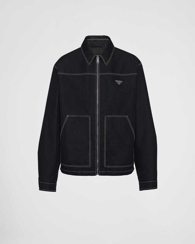 Technical fabric blouson jacket Product Image