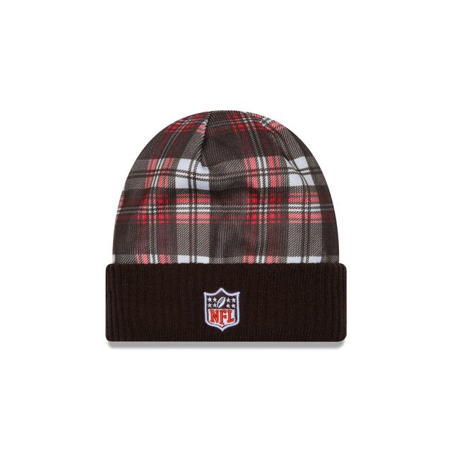 Cleveland Browns 2024 Cold Weather Statement Knit Beanie Male Product Image