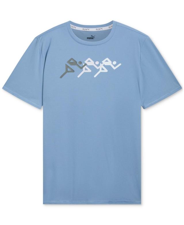 Puma Mens Run Faster Favorite Icons Short-Sleeve Graphic T-Shirt Product Image