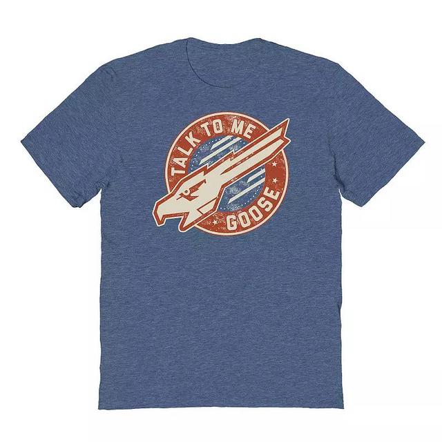 Mens Talk To Me Goose Graphic Tee Grey Indigo Product Image