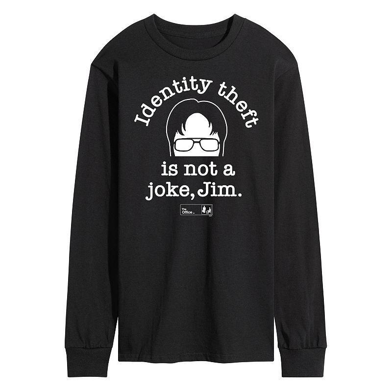 Mens The Office Identity Theft Long Sleeve Tee Product Image