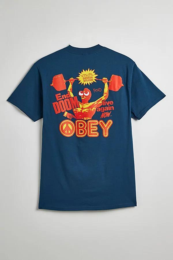 OBEY Live Again Tee Mens at Urban Outfitters Product Image