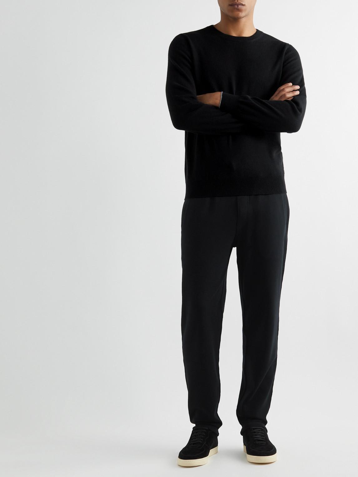 Cashmere Sweater In Black Product Image