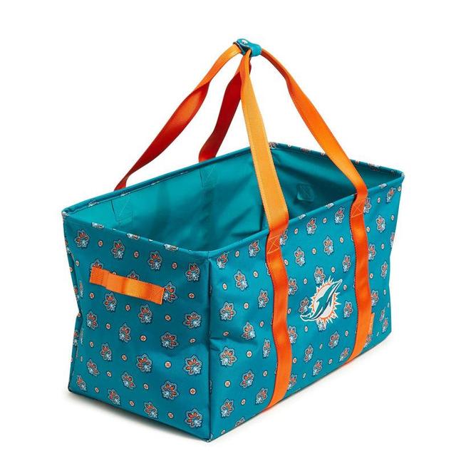 Vera Bradley NFL Large Car Tote Bags Women in Miami Dolphins Bandana Product Image