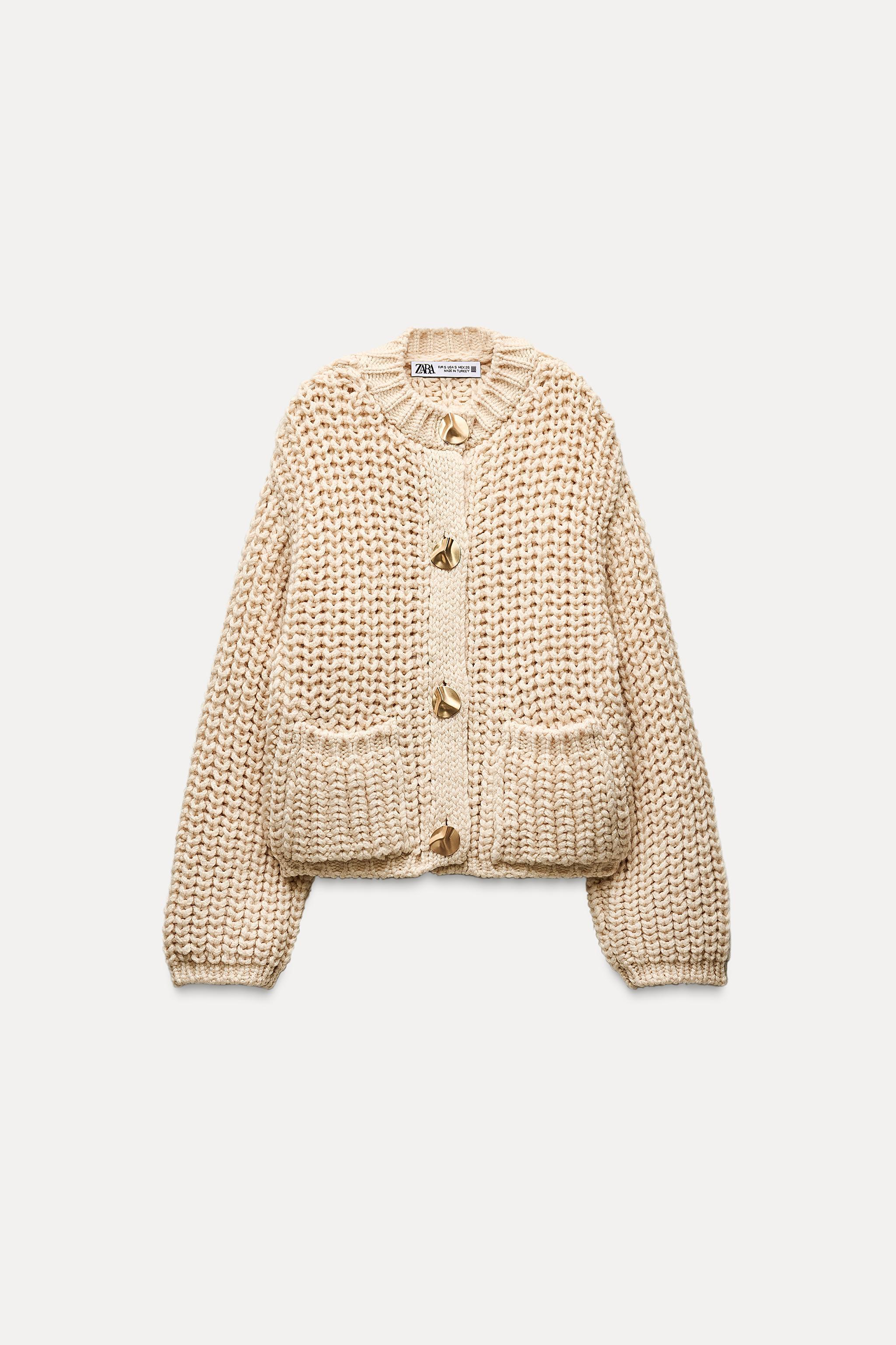 CHUNKY KNIT CARDIGAN Product Image