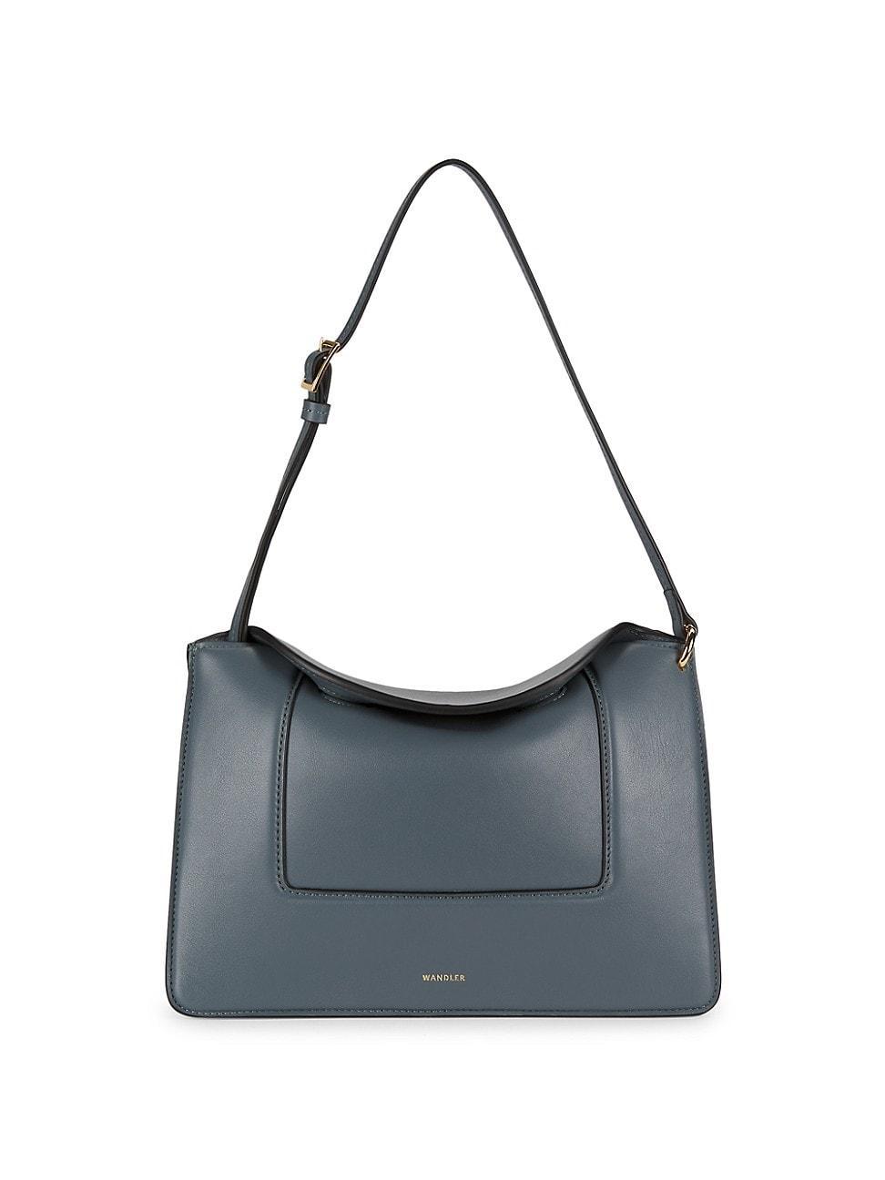 Womens Penelope Leather Crossbody Bag Product Image