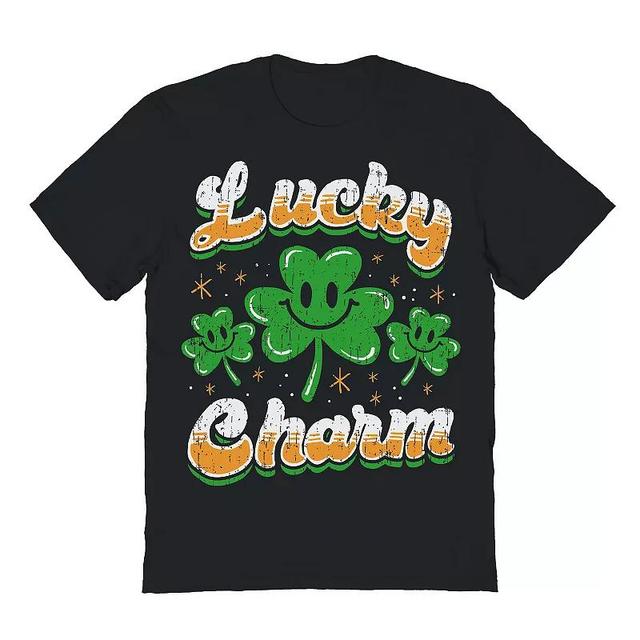 Mens St Patricks Day Lucky Charm Graphic Tee Product Image