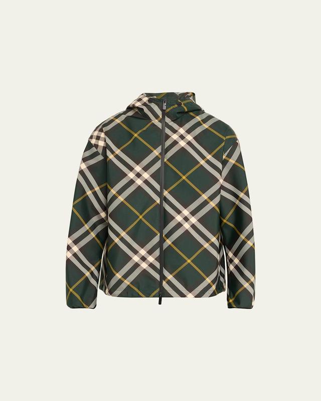 Mens Argyle Check Anorak Product Image