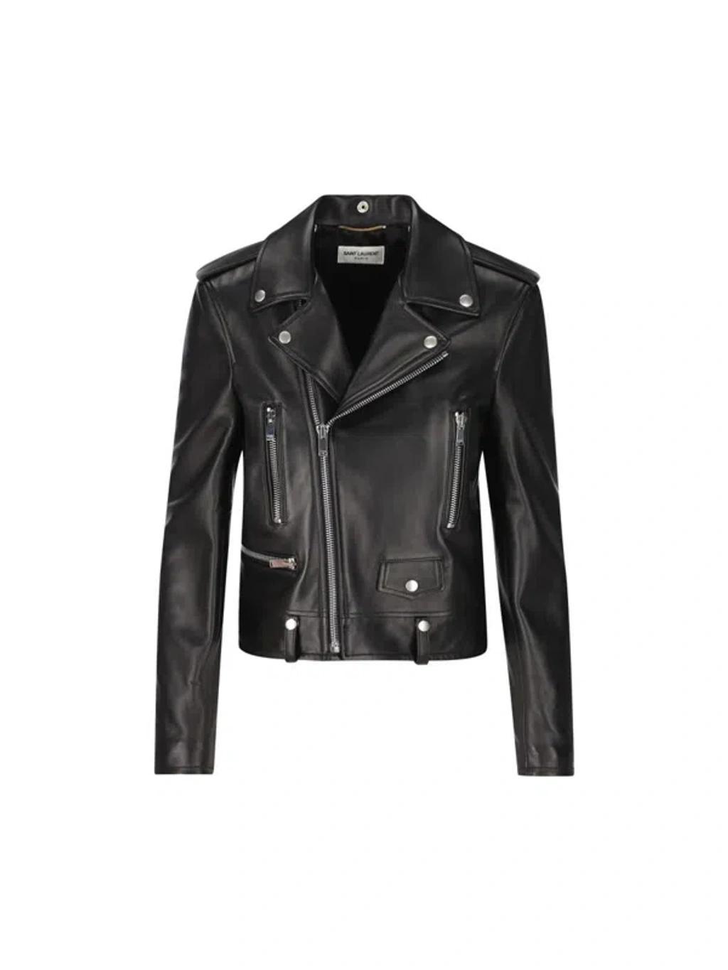 SAINT LAURENT Coats & Jackets In Black Product Image