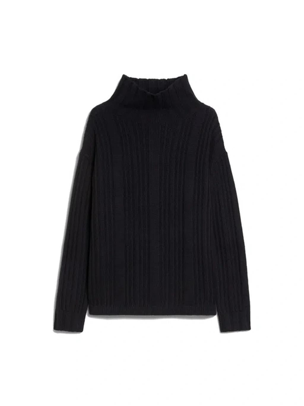 Womens Funnelneck Cashmere Sweater Product Image