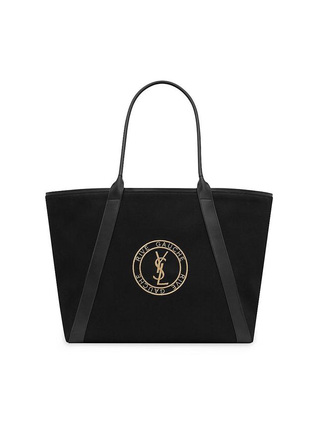 Womens Rive Gauche Tote Bag in Canvas Product Image