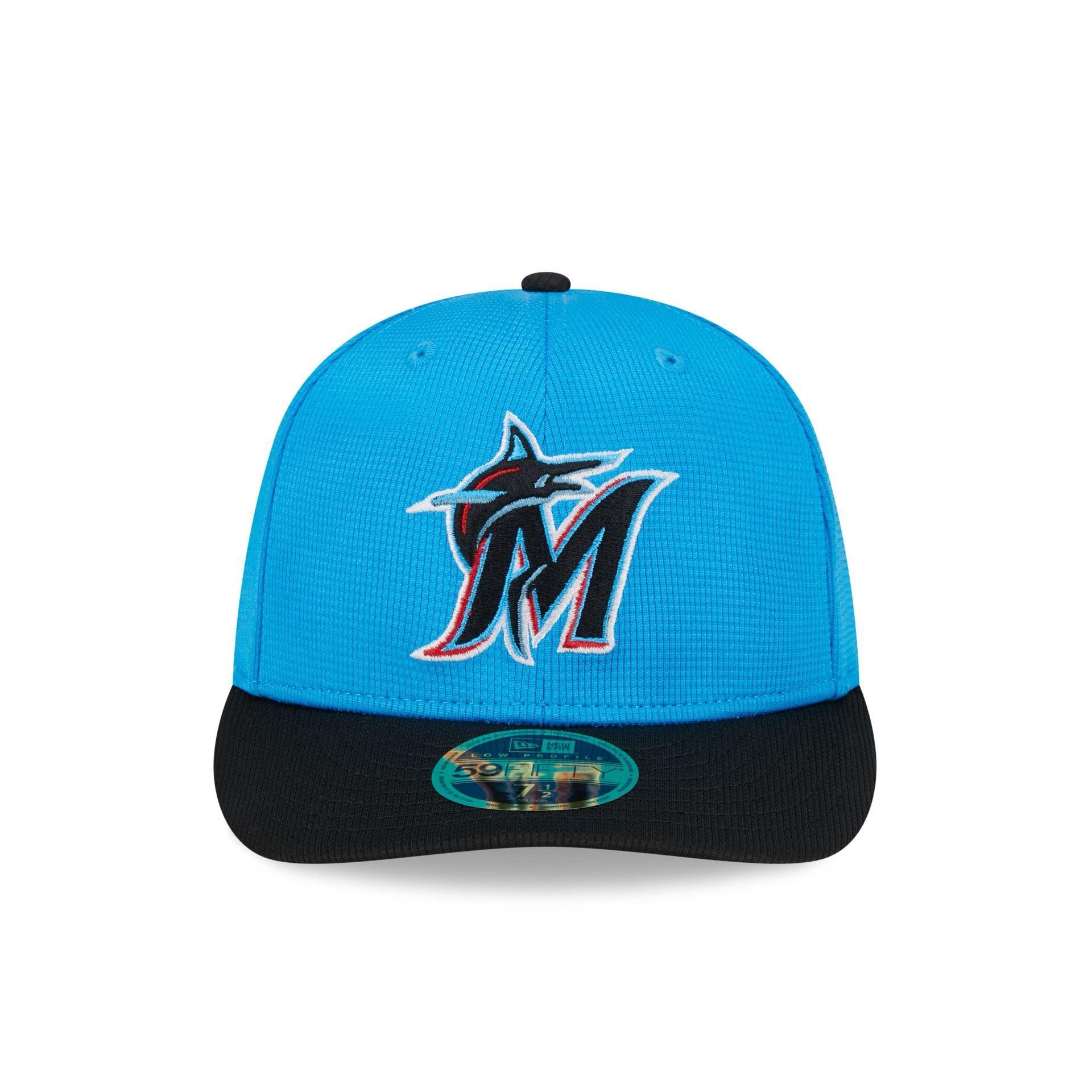 Miami Marlins 2024 Spring Training Low Profile 59FIFTY Fitted Hat Male Product Image