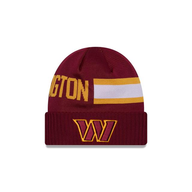 Washington Commanders 2024 Cold Weather Tech Knit Beanie Male Product Image