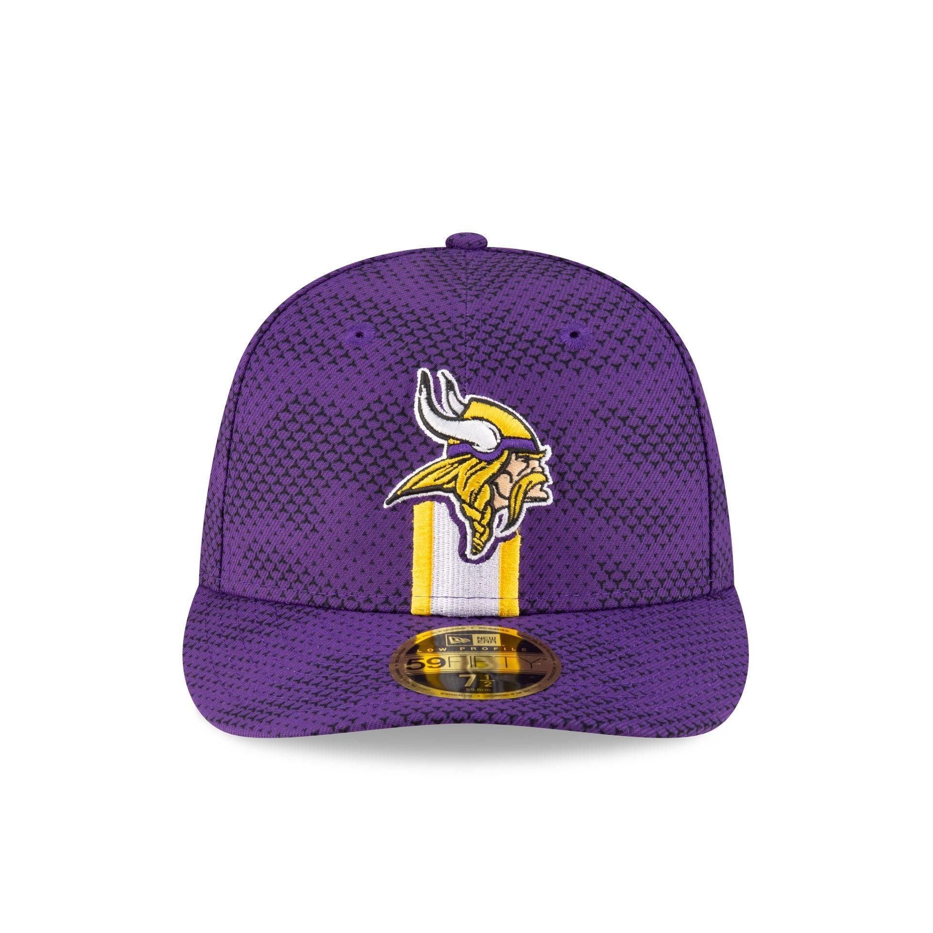 Minnesota Vikings 2024 Sideline Low Profile 59FIFTY Fitted Hat Male Product Image