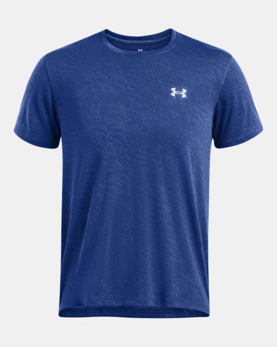 Mens UA Launch Camo Short Sleeve Product Image