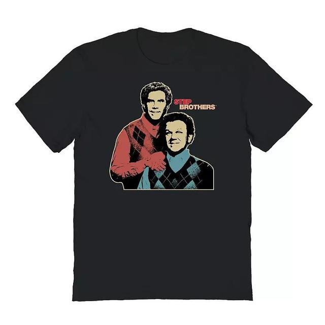 Mens Step Brothers Movie Vintage Portrait Graphic Tee Product Image