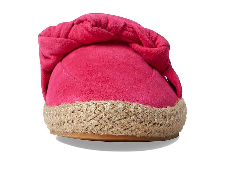 Cole Haan Cloudfeel Knotted Espadrille Peacock Suede/Natural Jute) Women's Shoes Product Image