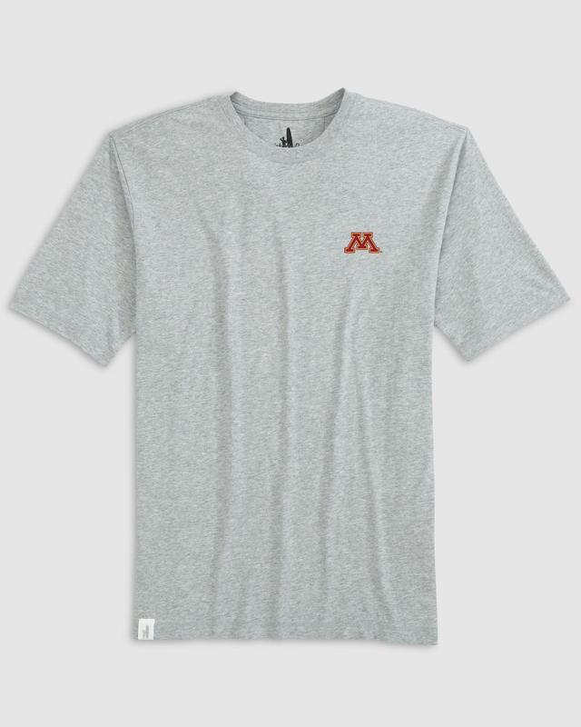 University of Texas Heathered Spencer Cotton T-Shirt Male Product Image