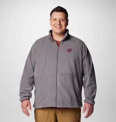 Columbia Mens Collegiate Flanker IV Fleece Jacket - Texas A&M - Big- Product Image