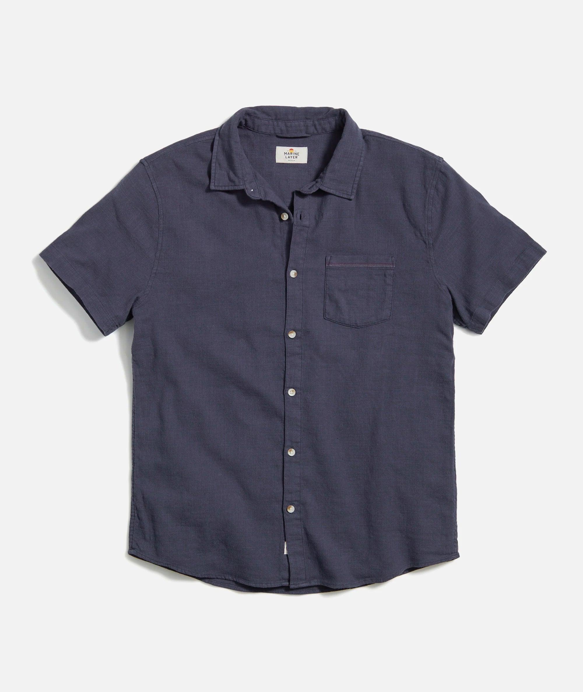 Stretch Selvage Short Sleeve Shirt Product Image