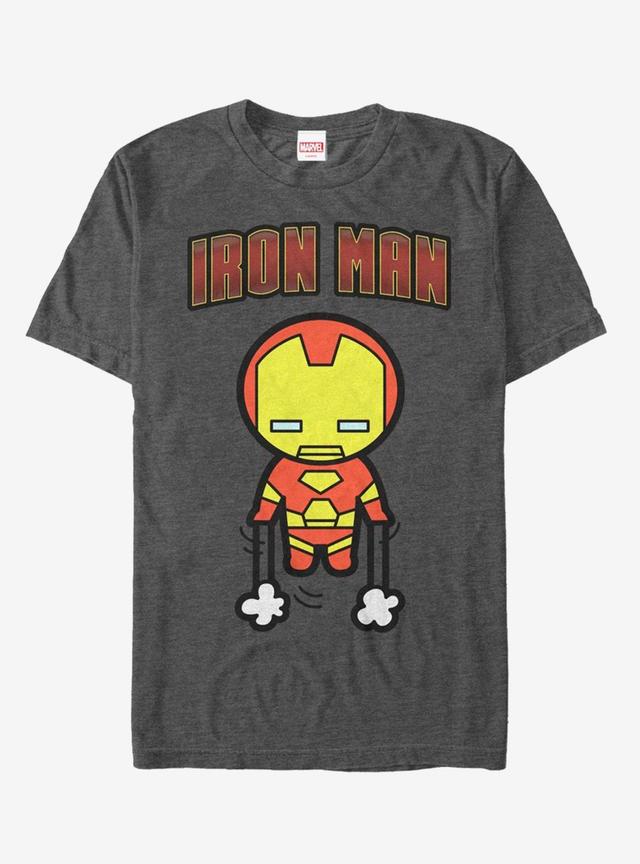 Marvel Iron Man Kawaii Iron Man T-Shirt Product Image