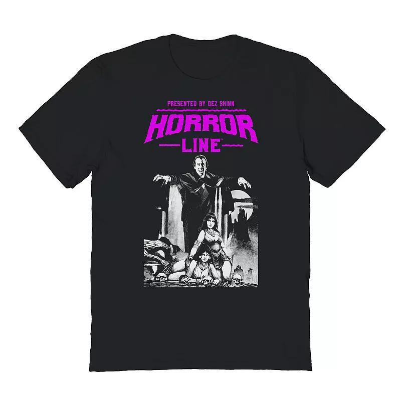 Mens Horror Line Dracula Graphic Tee Product Image