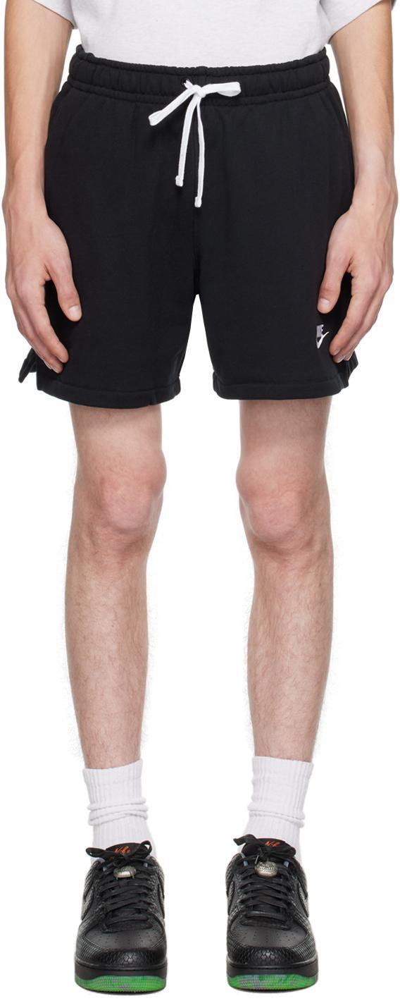 Black Flow Shorts In Black/white/white Product Image