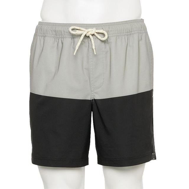 Mens Trinity Coast 7-in. Colorblock Swim Trunks Product Image