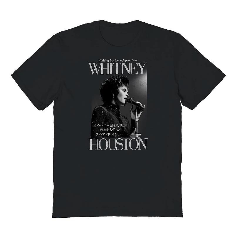 Mens Whitney Houston On Stage Graphic Tee Product Image