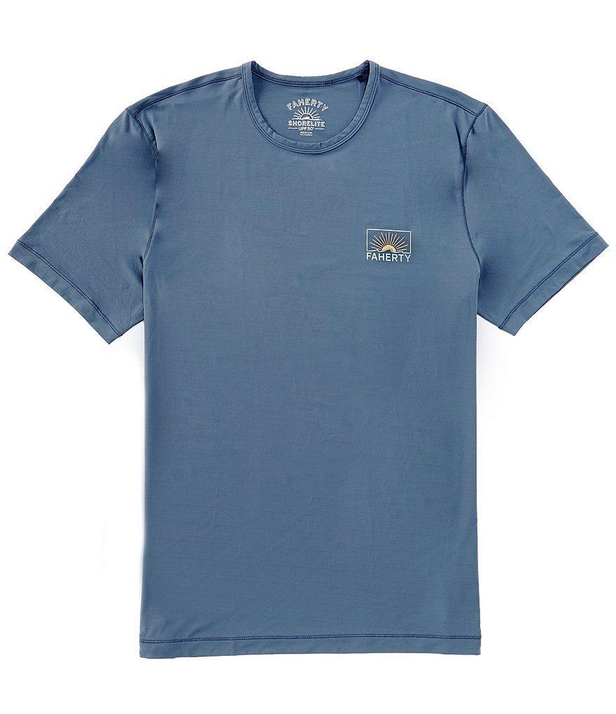 Faherty Shorelite UPF Short Sleeve Graphic T-Shirt Product Image