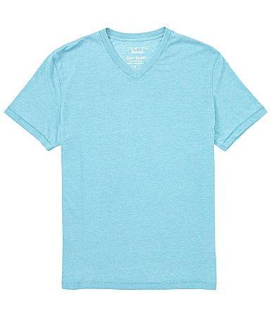 Lucky Brand Mens Burnout V-Neck Short Sleeve T-Shirt Product Image