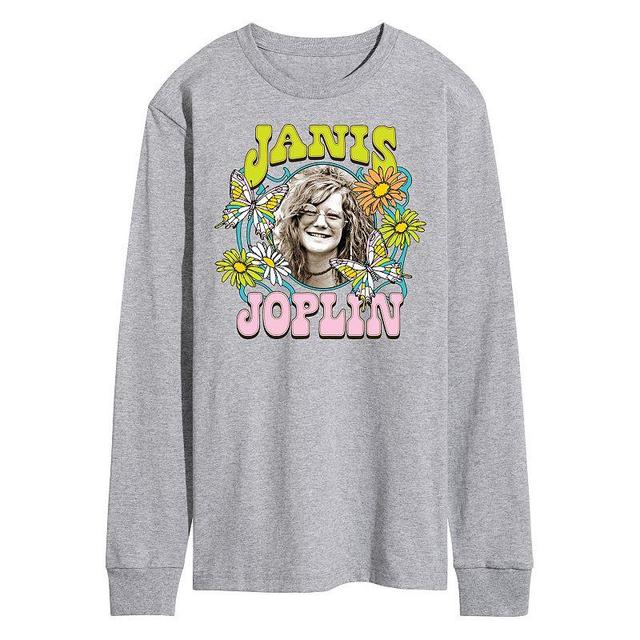 Mens Janis Joplin Butterfly Long Sleeve Tee Product Image