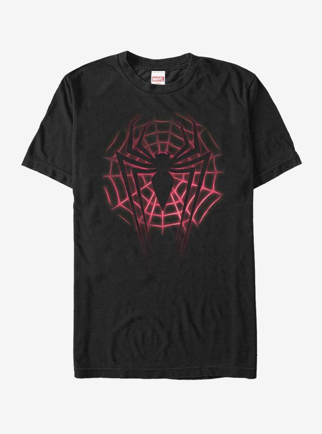 Marvel Spider-Man Web Logo T-Shirt Product Image